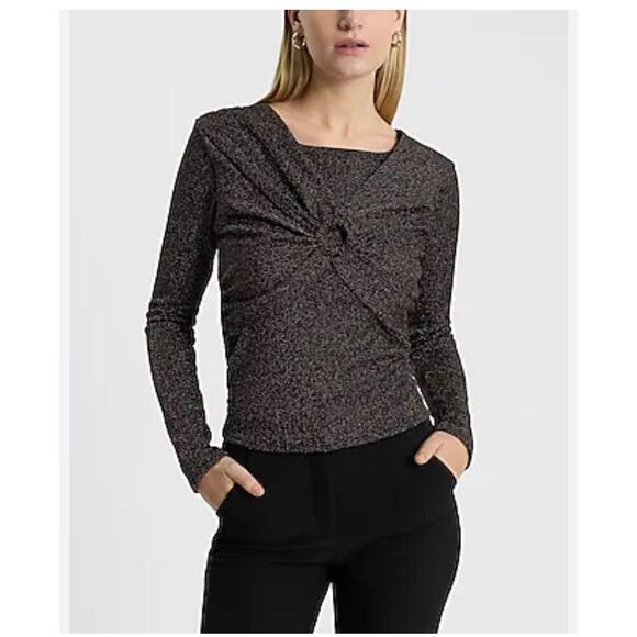 EXPRESS  shine mock neck tank size medium NWT - Picture 1 of 8